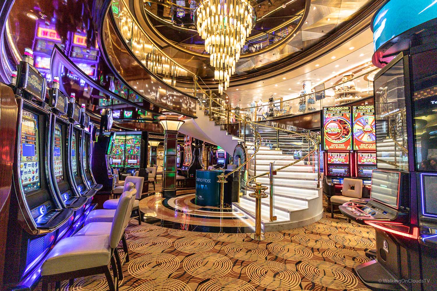 do alaska cruise ships have casinos